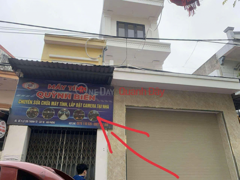 NHÀ CHÍNH CHỦ - 2 Tầng MẶT TIỀN Số 205B Lý Hồng Nhật, Cát Bi, Hải An, Hải Phòng Niêm yết bán