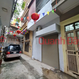 LAND FOR SALE WITH FREE 4-STOREY HOUSE - CAR ACCESS, STRAIGHT ALLEY _0