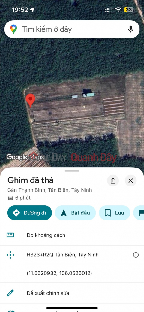 THANH PHU LAND - THANH BINH - TAY NINH - Land by Owner, Good Price, 1008m2, Only 405 Million _0