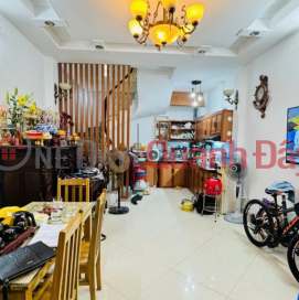 BEAUTIFUL HOUSE IN HOANG HOA THAM, 2-SIDED ALLEY WITH OPEN FRONT AND BACK, SHALLOW ALLEY NEAR THE STREET - 5 FLOORS, 5.6 BILLION _0