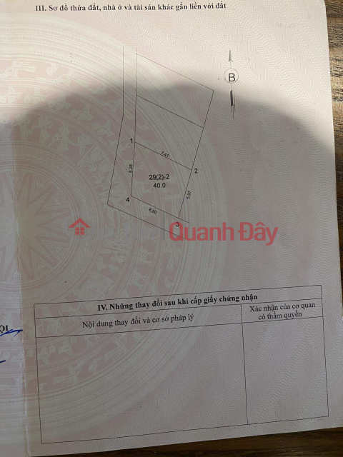 BÁN GẤP LÔ GÓC ĐẸP – TRÂU QUỲ, GIÁ CHỈ 4.55 TỶ, LH 0985865658 _0