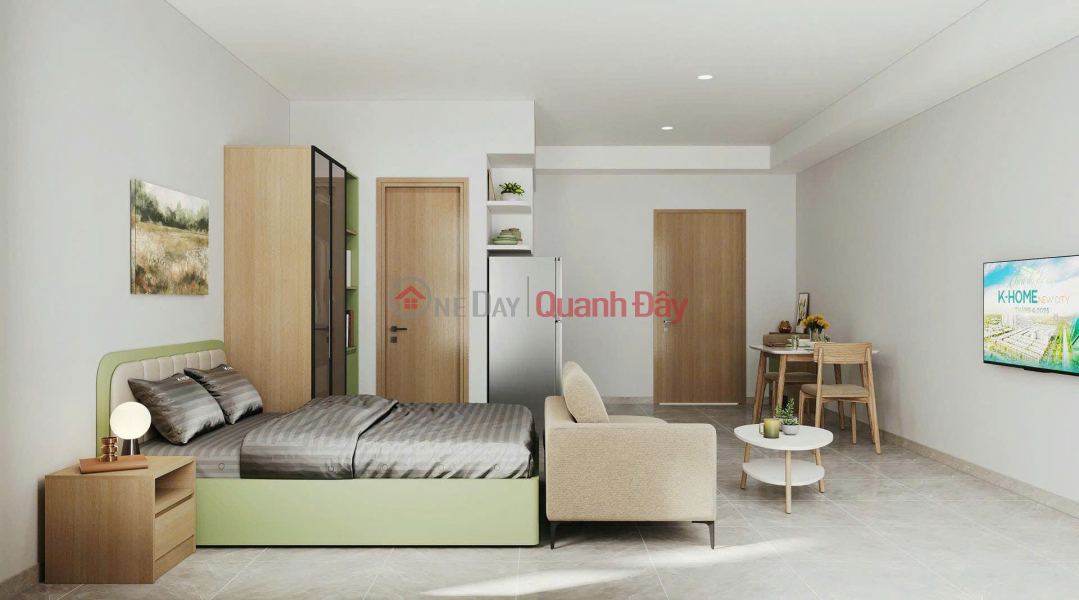 33–35m² airy and bright – Cheap Studio apartment, high profit potential Vietnam | Sales đ 779 Million