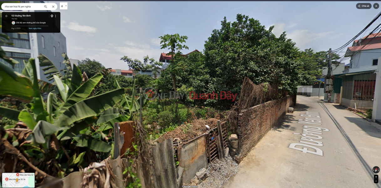 Cần bán gấp 04 lô đất mặt đường Yên Bình, phường Yên Nghĩa, Hà Nội, miễn TG, Việt Nam | Bán, đ 5,4 tỷ
