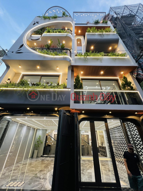 5-storey house, modern design, fully furnished. Pham Van Chieu, Ward 14, near Tham Luong _0