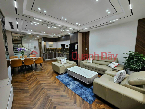 Beautiful house, subdivision Nguyen Van Cu-Long Bien, 60m x 6 floors, elevator, garage, full furniture _0