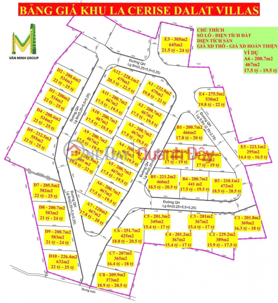 Mở Bán Nhiều Căn Biệt Thự TRỊNH HOÀI ĐỨC Phường 11 Tại Dự Án La Cerise Dalat Villa - Đà Lạt. Việt Nam | Bán | đ 14,5 tỷ