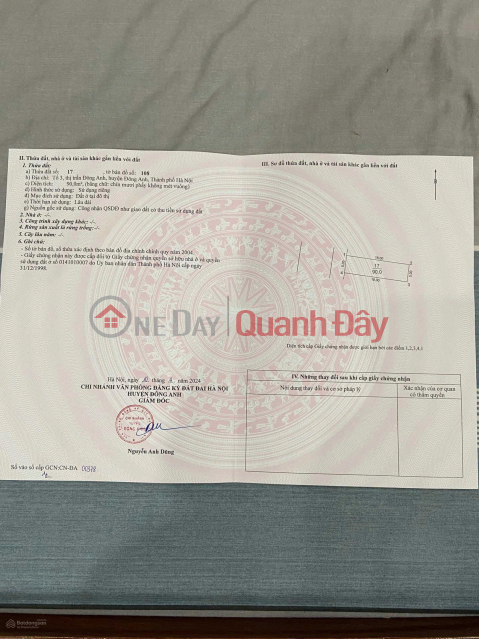 Extremely rare. Selling a beautiful house of 90m2 on National Highway 3, Dong Anh Town. 7 elevator floors. _0