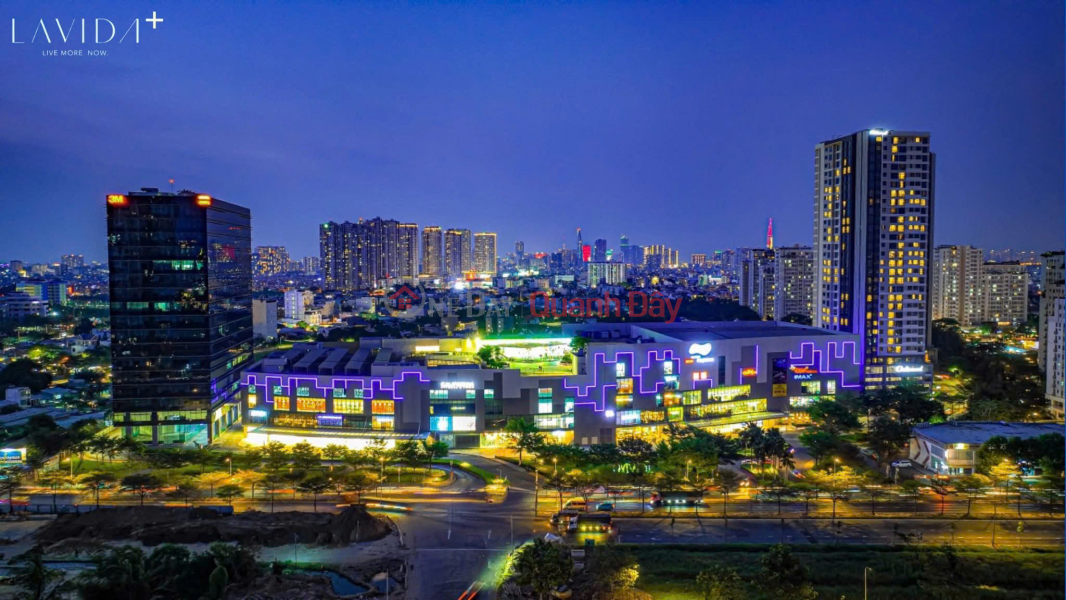 Bán căn Officetel 04.15 Lavida PLus view sông, 54m2, hướng Tây Nam Niêm yết bán