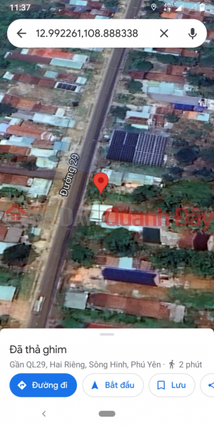 Urban land for sale, located on National Road 29, Ssong Hinh, Phu Yen Sales Listings