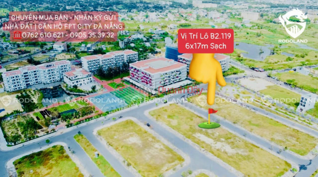 Property Search Vietnam | OneDay | Residential Sales Listings, Need to sell quickly land plot at FPT Da Nang - Extremely attractive price