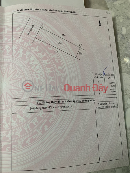 Property Search Vietnam | OneDay | Residential, Sales Listings OWNER SELLING LAND PLOT WITH FRONTAGE IN Giang Dien Commune, Trang Bom District, Dong Nai Province