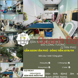 Land for sale FREE social house 82m2, CASH FLOW 10 million\/month, near AEON Tan Phu _0