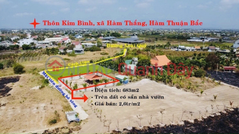 Selling land for garden house Ham Thang - Near Mango Quy asphalt road _0