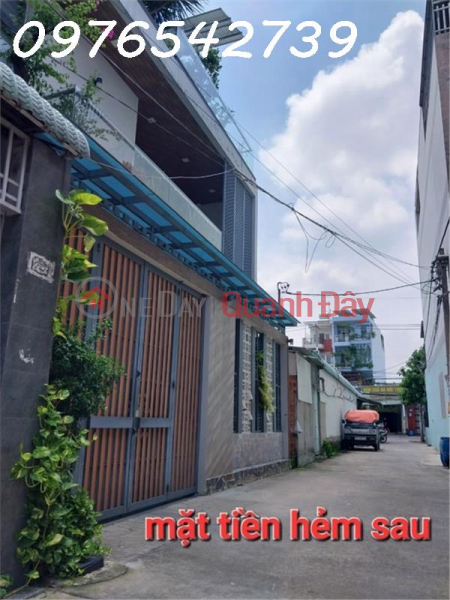 Property Search Vietnam | OneDay | Nhà ở Niêm yết bán, 1.Cần bán gấp nhà mới, 2 mặt tiền trước sau, Nguyễn Thị Búp, 99m2, giá 7.5 tỷ TL, đường xe tải lớn tránh