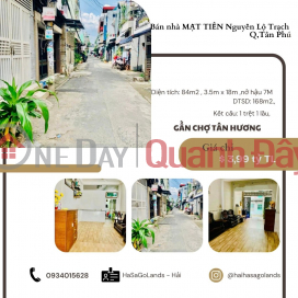 RARE Land Sale Free House FRONT Nguyen Lo Trach 84m2, 1Floor, 6.69 billion _0