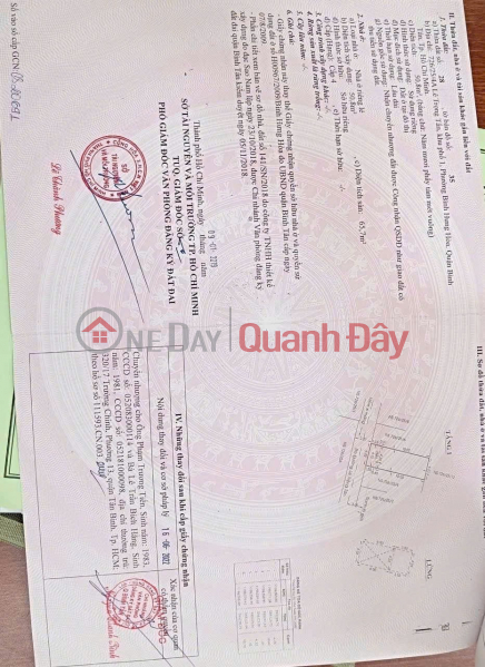Property Search Vietnam | OneDay | Residential | Sales Listings | HOT HOT – OWNER NEEDS TO SELL HOUSE IN A CAR-ACCESSIBLE ALLEY ON LE TRONG TAN STREET, BINH HUNG HOA WARD, HO CHI MINH CITY