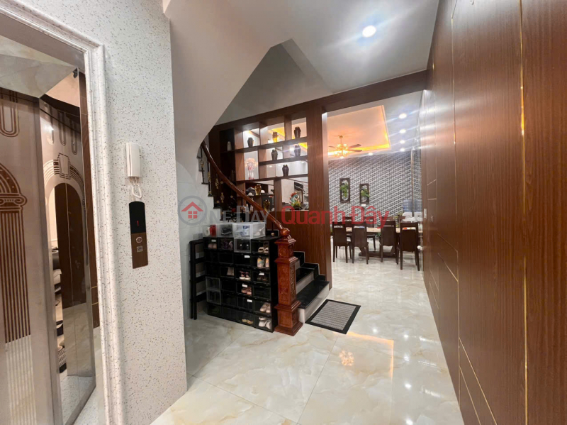 đ 22 Billion New house on a street accessible by car, fully furnished, Ngoc Thuy, 90 m2 x 6 floors, 22 billion VND, Long Bien, Hanoi.