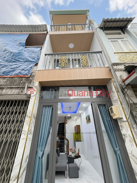 L1649 ️ Ni Sư Huỳnh Liên Tân Bình, SHR, Vuông, 3 tầng, 2.3x7.3m, 2.x tỷ _0