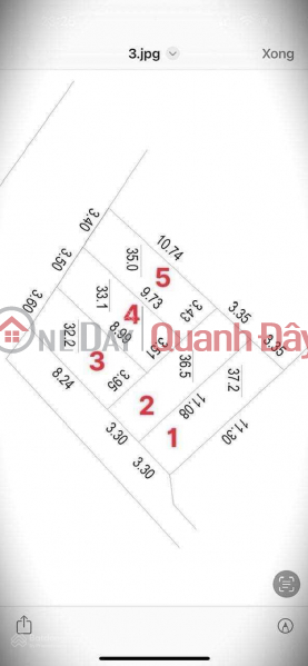 Property Search Vietnam | OneDay | Residential Sales Listings Selling from the foundation 5 new houses built in Dong Lao-Dong La-Hoai Duc, 11m wide road in front of the house, good location for business