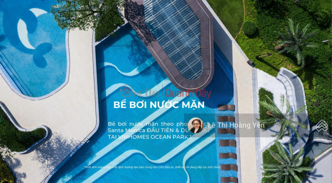 The owner needs to resell the 2-bedroom apartment with 1 swimming pool view and the villa, paying 1% every month without losing interest., Vietnam, Sales | đ 4 Billion