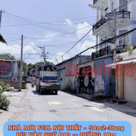 Nhà mới full nt 54m2-5tang Bùi Văn Ngữ Q12, đường 10m ,gần Ngã 3 Đông Quang, 7 tỷ nhỉnh 0932030061 _0