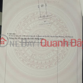 80m² PLOT OF LAND IN HA MO RESETTLEMENT AREA – DAN PHUONG - HANOI _0