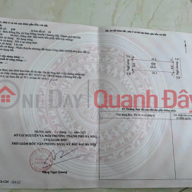 CC needs to sell 65 m2 of land, only 1.x billion, land lot with 2 road sides, CARs running around in Hop Dong, Chuong My, bordering _0