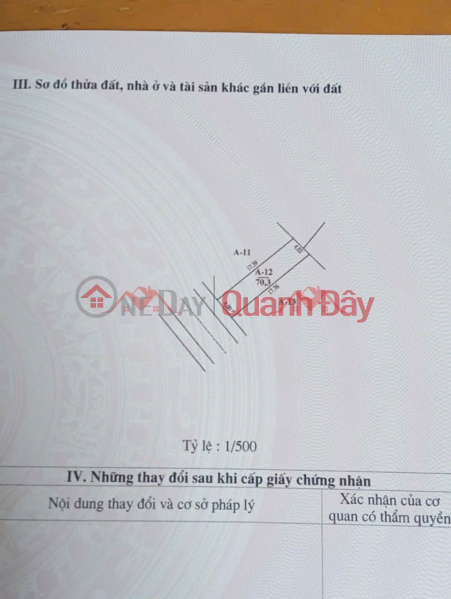 CHÍNH CHỦ CẦN BÁN LÔ ĐẤT 70,3M TẠI BIÊN GIANG-HÀ ĐÔNG-HÀ NỘI, Việt Nam | Bán đ 50 triệu