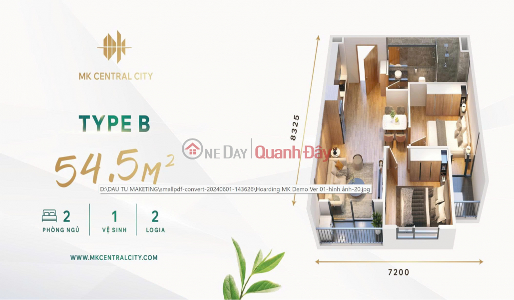 BÁN CHUNG CƯ NHÀ Ở XÃ HỘI KHU ĐÔ THỊ MỚI PHỦ HÀ, PHAN RANG KHÁNH HÒA - MK CENTRAL CITY Việt Nam Bán | đ 690 triệu