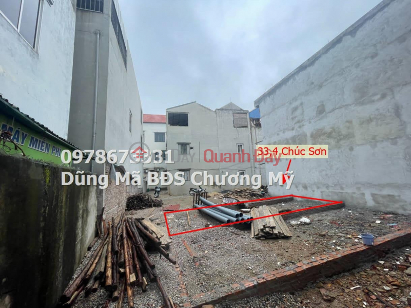 33.4M LAND AT CHUC SON TT-CHUONG MY-HANOI Sales Listings