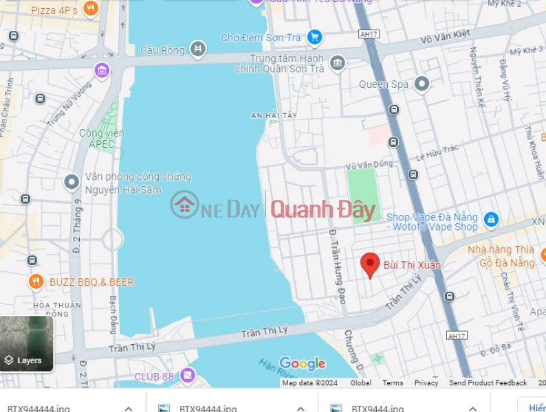 Property Search Vietnam | OneDay | Nhà ở Niêm yết bán ► Mặt Tiền Kinh Doanh đường 7.5m Bùi Thị Xuân, sát Cầu Trần Thị Lý, 94m2, 3.5 tầng, 7.x tỷ