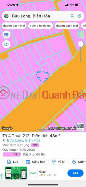 Property Search Vietnam | OneDay | Nhà ở, Niêm yết bán, Mặt tiền Huỳnh Văn Nghệ P.Bửu Long, không quy hoạch chỉ 1ty890