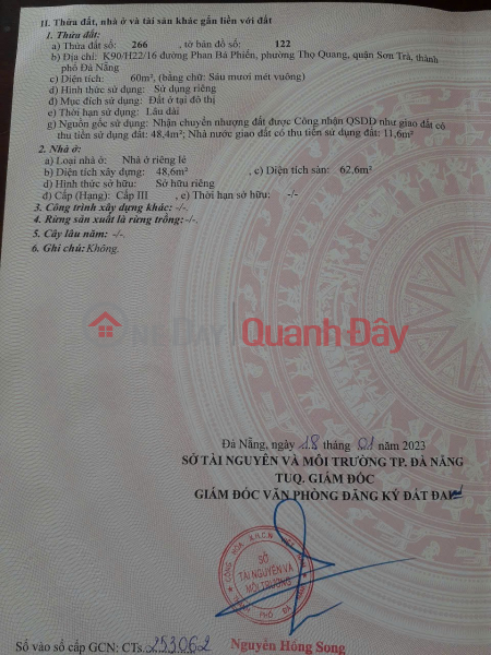 Property Search Vietnam | OneDay | Residential, Sales Listings | GOOD PRICE - BUY NOW 2-STOREY HOUSE IN PRIME LOCATION ON SON TRA BEACH, Da Nang