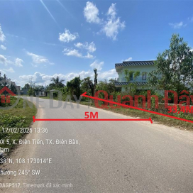 Land for sale in Hamlet 2, Thai Son, Dien Ban Bac Ward, Da Nang City. _0