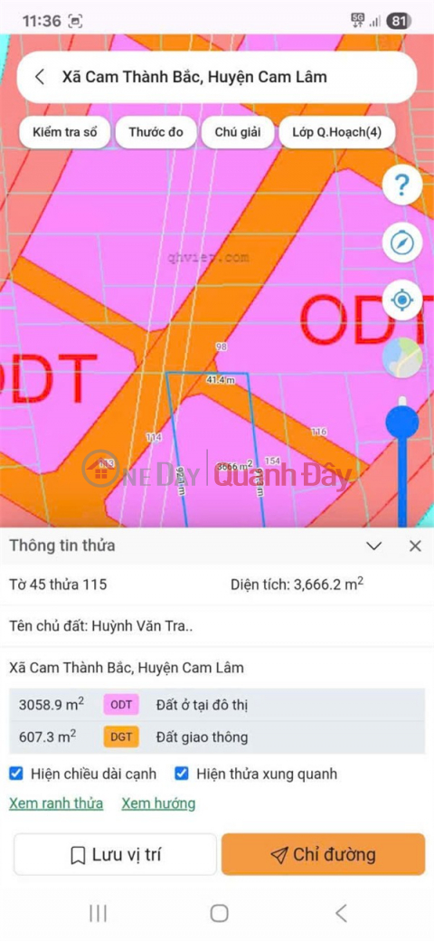 VỊ TRÍ ĐẸP - ĐẦU TƯ SINH LỜI - Cần Bán Đất Xã Cam Thành Bắc, Cam Lâm, Khánh Hoà _0