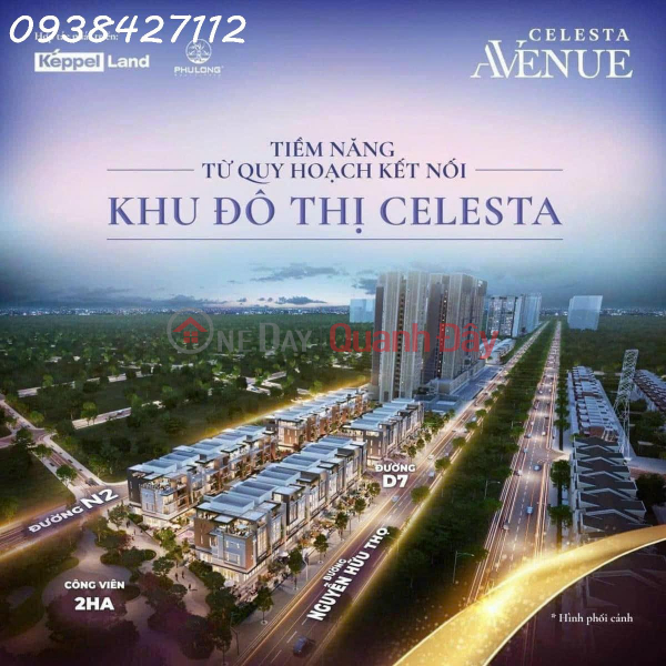 HOT MỞ BÁN NHÀ PHỐ THƯƠNG MẠI TẠI CELESTA AVENUE- CĐT KEPPEL LAND & PHÚ LONG Niêm yết bán