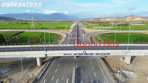 Nút giao cao tốc Cam Lâm Vĩnh Hảo. Mặt QL27A, 20x50m sân bay Thành Sơn 5km, QL1 6km _0