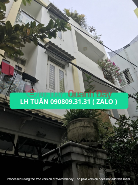 3131- House for sale P1 Phu Nhuan Co Bac 42M2, 4 floors RC, 5 bedrooms Price 4 billion 9 _0