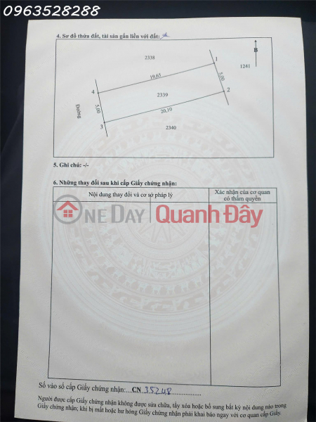 Đất đẹp xã Đông Lộc (Nghi Trường cũ),tỉnh Nghệ An | Việt Nam, Bán đ 1,25 tỷ
