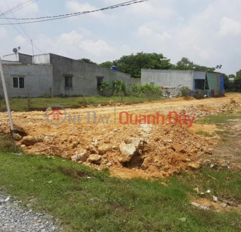 The bank liquidated vacant land assets at the front of DT821 Street, in Loc Giang commune, Duc Hoa district, Long An province. _0