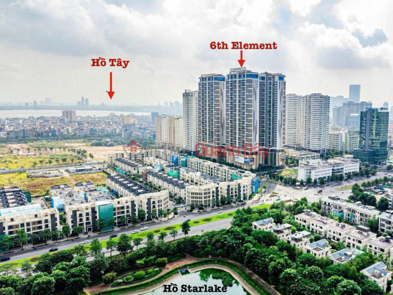 Property Search Vietnam | OneDay | Nhà ở | Niêm yết bán | Cần bán CHCC 6TH Element Tây Hồ, căn đập thông 143m2, full nội thất sang xịn