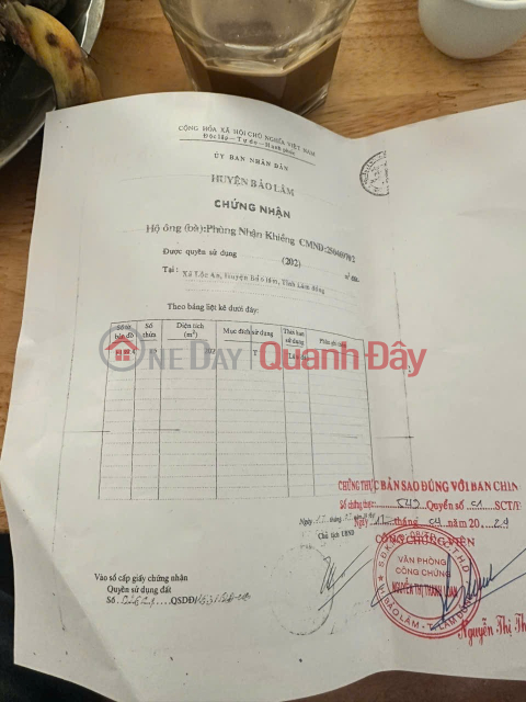 OWNER'S HOUSE - NEED TO SELL A HOUSE IN A BEAUTIFUL LOCATION IN Loc An Commune, Bao Lam District, Lam Dong Province _0