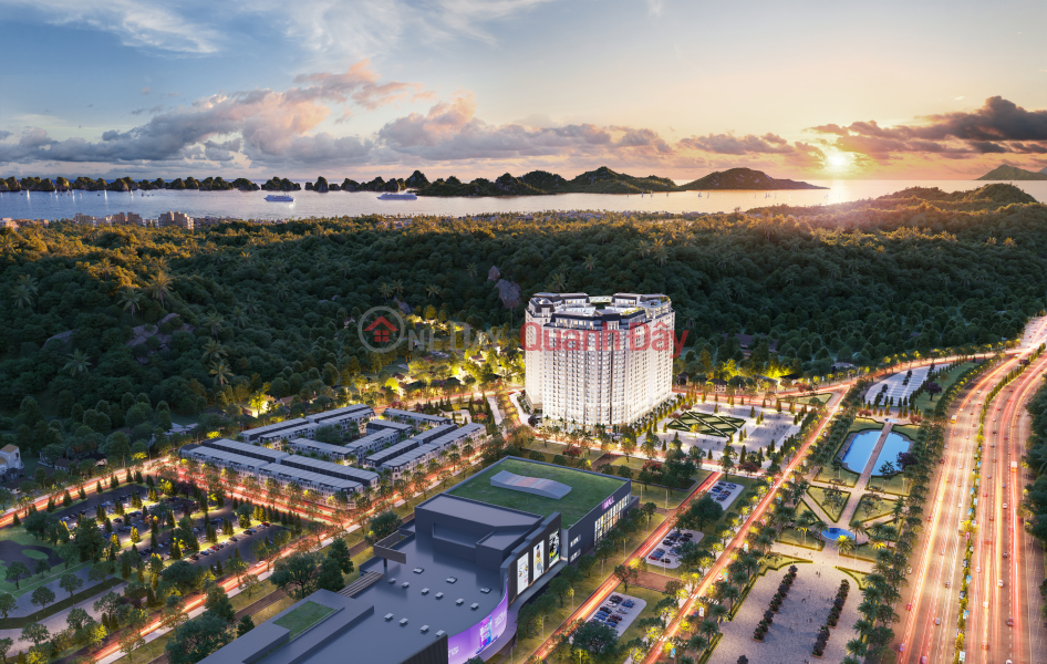Owning a 2PN 2WC View apartment in the internal area with only 29 million / m2, in the center of Ha Long City, Dragon Castle Project Sales Listings