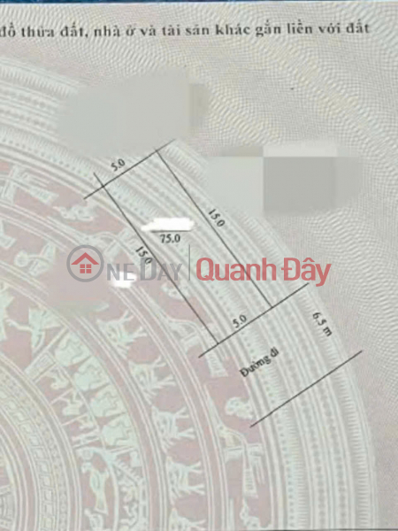 Đất đấu giá tại Quảng Bị, Chương Mỹ, Hà Nội với diện tích 75m², giá đầu tư tốt nhất Niêm yết bán