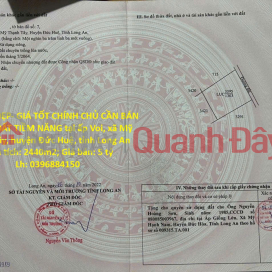 HOT ĐẤT ĐẸP- GIÁ TỐT CHÍNH CHỦ CẦN BÁN GẤP LÔ ĐẤT TIỀM NĂNG tại huyện Đức Huệ, tỉnh Long An _0