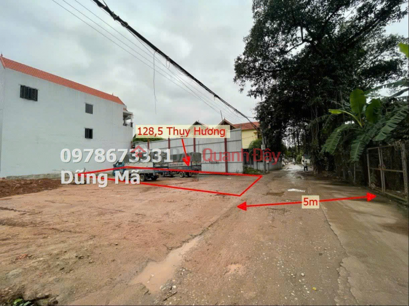 LAND LOT FOR SALE 128.5M IN THUY HUONG-CHUONG MY Sales Listings