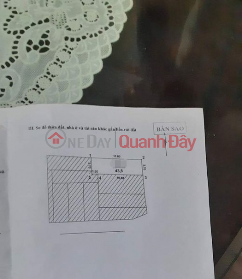 Bán nhà Thanh Lân, Nam Dư 44m 6 ngủ oto đỗ cửa chỉ 4.45 tỷ _0