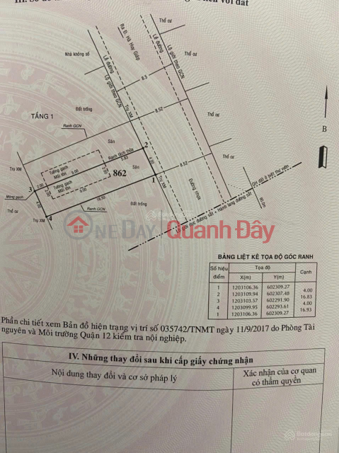 [URGENT FOR SALE] Beautiful land, 100% residential land - Car alley: TL41 - District 12, HCMC _0