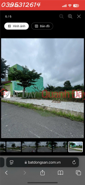 Beautiful land plot for sale in Tan Do residential area, 6x19m, with lake view. Vietnam | Sales đ 1.8 Billion