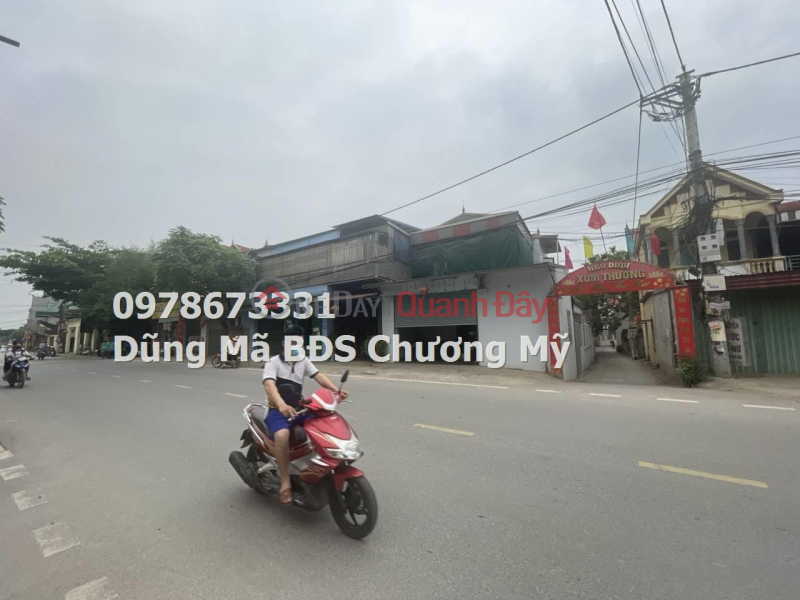 PRICE ONLY 2TY2 TO OWN CORNER LOT WITH 2 FACES AT TL419 CONTRACT-CHUONG MY | Vietnam | Sales đ 2.2 Billion